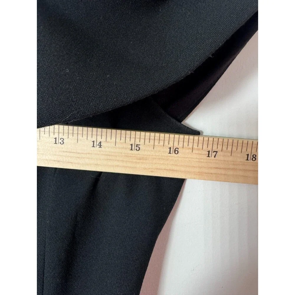 Zara Womens Dress Size S Black Stretch Off Shoulder Classic Midi Cocktail Sheath_10